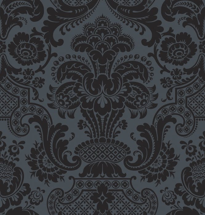 108/3013-CS PETROUCHKA Charcoal Cole & Son Wallpaper