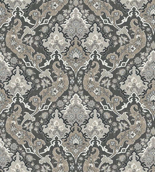 108/8043-CS PUSHKIN Charcoal Cole & Son Wallpaper