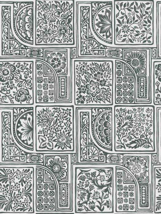 108/9046-CS BELLINI Black White Cole & Son Wallpaper