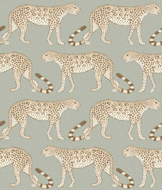 109/2009-CS LEOPARD WALK Olive White Cole & Son Wallpaper