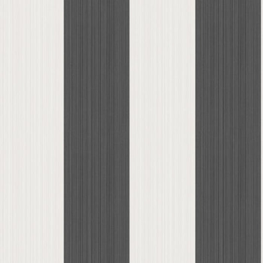 110/4025-CS JASPE STRIPE Black + White Cole & Son Wallpaper