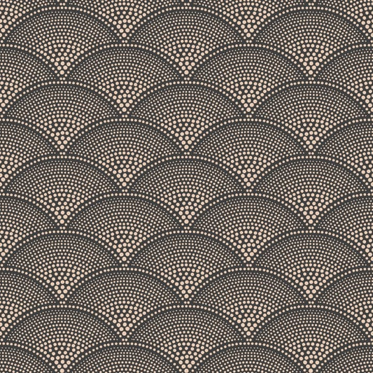 112/10033-CS FEATHER FAN Charcoal Bronze Cole & Son Wallpaper