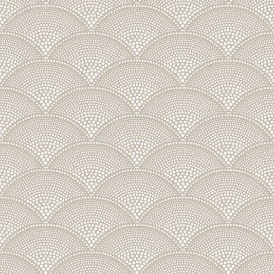 112/10034-CS FEATHER FAN Taupe Cole & Son Wallpaper