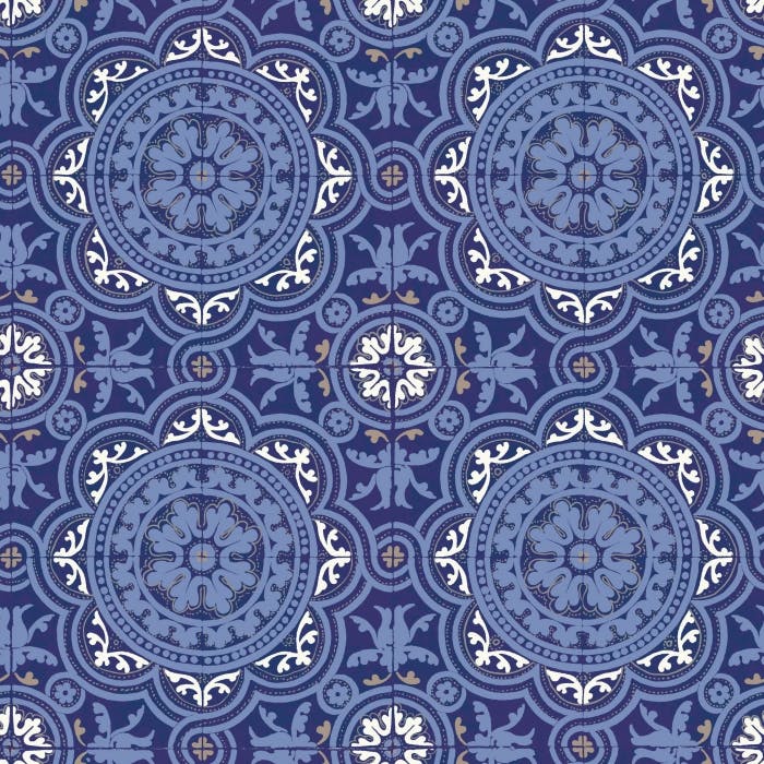 94/8044-CS PICCADILLY Blue Cole & Son Wallpaper