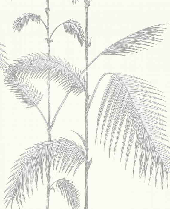 95/1008-CS PALM Grey White Cole & Son Wallpaper