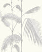 95/1008-CS PALM Grey White Cole & Son Wallpaper