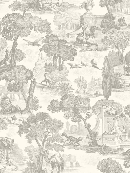 99/15061-CS VERSAILLES Charcoal Cole & Son Wallpaper