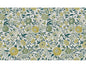 WRK 0014ORGA ORIENTAL GARDEN PANEL Teal Gold Missoni Home Wallpaper