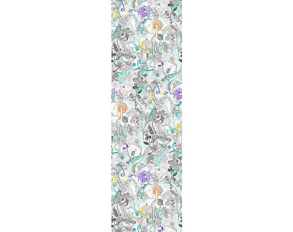 WRK 0094DREA DREAMLAND PANEL Turquoise Multi Missoni Home Wallpaper