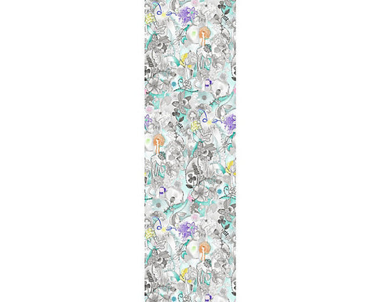 WRK 0094DREA DREAMLAND PANEL Turquoise Multi Missoni Home Wallpaper