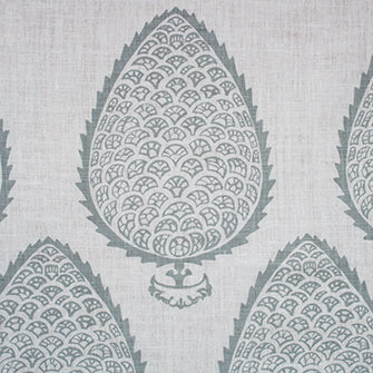 LEAF Gray Katie Ridder Fabric