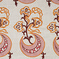 MOON FLOWER Tangerine Katie Ridder Fabric