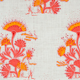 SEAWEED Citrus Katie Ridder Fabric