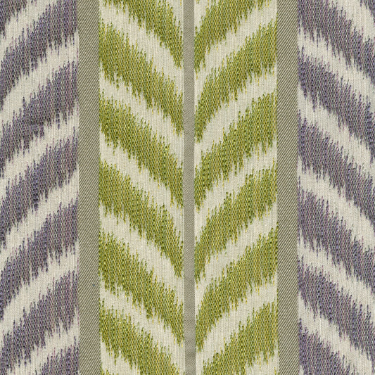 030024T Carousel Lilac Green Quadrille Fabric