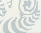 AC101-39W FERNS UNI Seas Foam on White Quadrille Fabric
