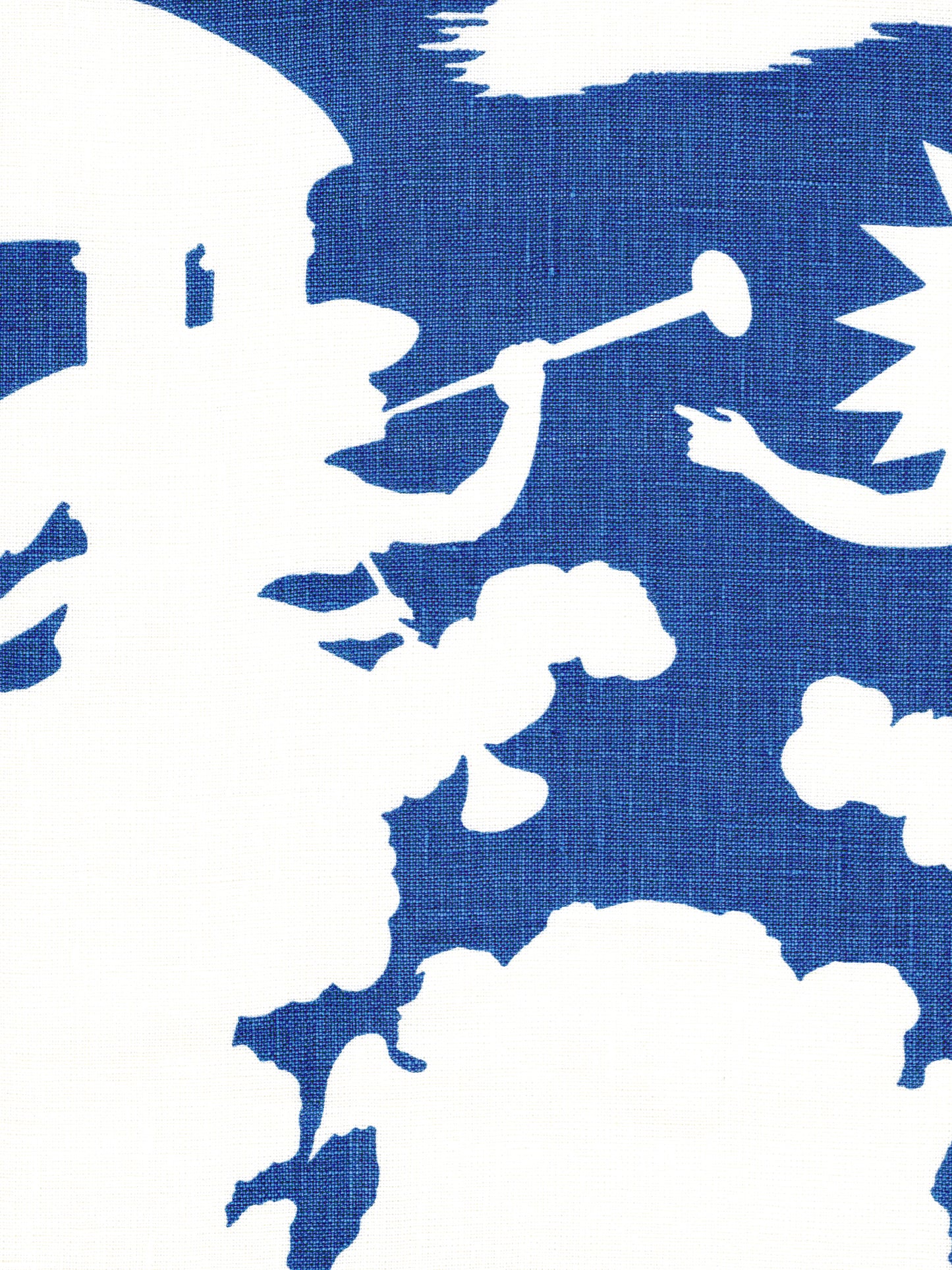 302723F-CU INDEPENDENCE BACKGROUND Blue on Tint Quadrille Fabric