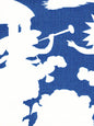 302723F-CU INDEPENDENCE BACKGROUND Blue on Tint Quadrille Fabric