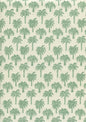 814-02 ISLAND PALM Celadon Quadrille Fabric