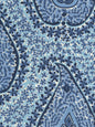 010612T Katmandu II Sky Cream Navy Quadrille Fabric