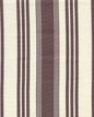 302745F Lane Stripe Chocolate on Tint Quadrille Fabric