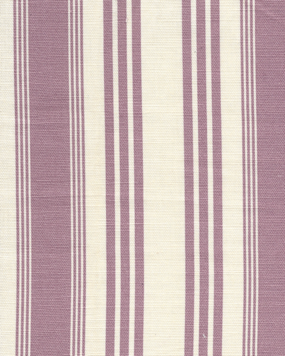 302744F Lane Stripe Lilac on Tint Quadrille Fabric