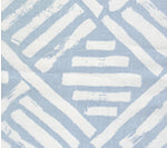 6760W-10 MACOCO REVERSE Baliblue on White Quadrille Fabric