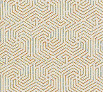 2510L-04 MAZE Camel II on Tint Quadrille Fabric