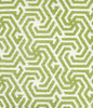 2525R-06 MAZE REVERSE ONE COLOR Spring Green on Tint Quadrille Fabric