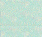 2510L-01 MAZE Turquoise on Tint Quadrille Fabric