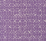 6455-16 MELONG BATIK REVERSE Purple on Tint Quadrille Fabric