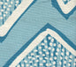 AC250-07 MONTECITO Turquoise on Tint Quadrille Fabric