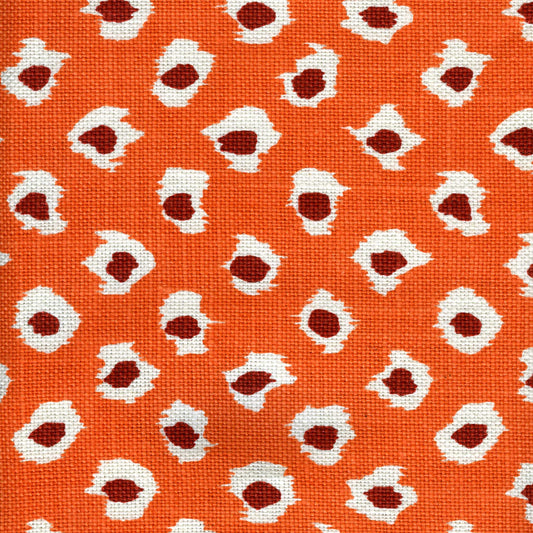 302278P Moroc Oranges on Oyster Quadrille Fabric