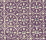 149-44 NITIK II Purple Navy on Tint Quadrille Fabric