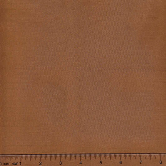 010066T PAVILLION SILK Copper Quadrille Fabric