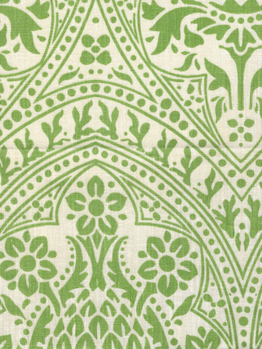 302134F PINA Jungle Green on Tint Quadrille Fabric