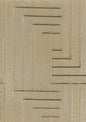 021130T-E Skein Embroidery Gold on Tan Velvet Quadrille Fabric