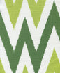 306024F TASHKENT II SMALL SCALE Green Grass Green on White Quadrille Fabric