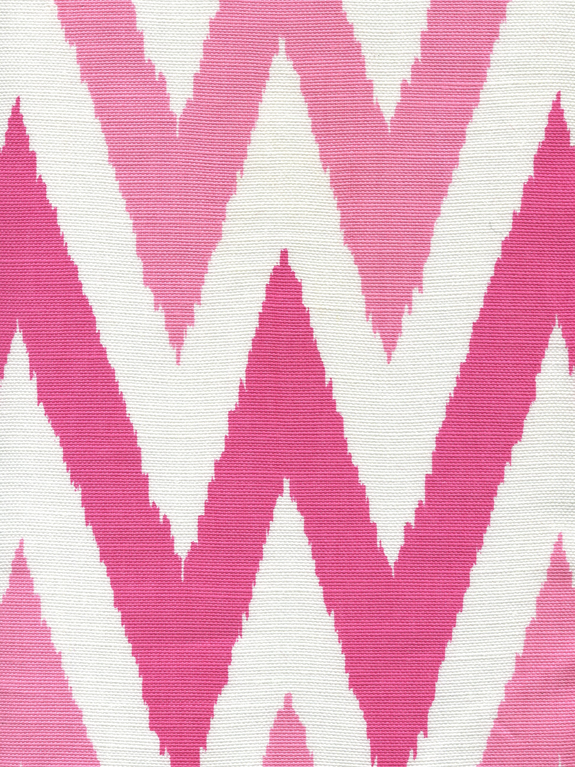 306022F TASHKENT II SMALL SCALE Pink Light Pink on White Quadrille Fabric