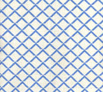 302317F Terrace Denim Blue on Tint Quadrille Fabric