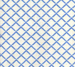 302317F Terrace Denim Blue on Tint Quadrille Fabric