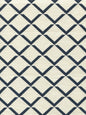 302332F Terrace Grande Navy on Tint Quadrille Fabric