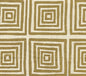 6170-23 ZIGGURAT Gold Metallic on Tint Custom Only Quadrille Fabric
