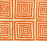 6170-22 ZIGGURAT Orange on Tint Custom Only Quadrille Fabric