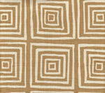 6175-20 ZIGGURAT REVERSE Camel II on Tint Custom Only Quadrille Fabric