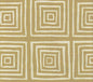 6175-23 ZIGGURAT REVERSE Gold Metallic on Tint Custom Only Quadrille Fabric