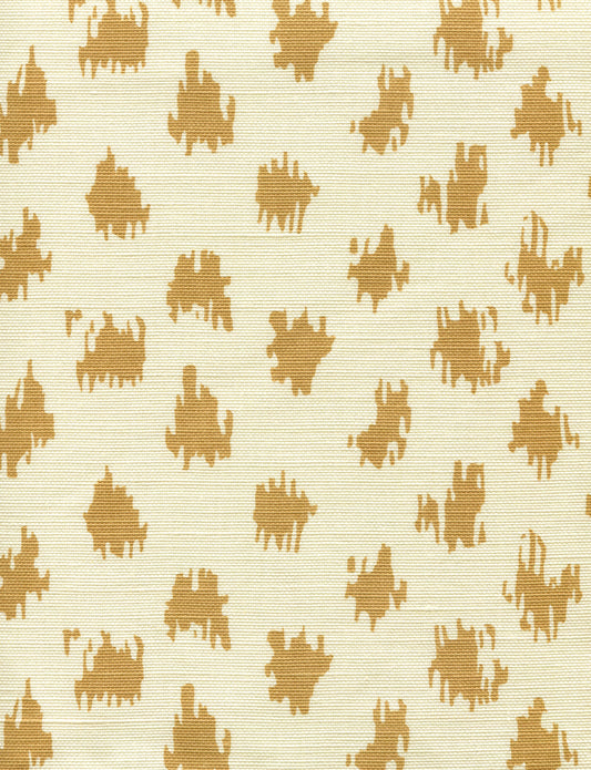 7340-04T ZIZI SPOT Camel on Tint Quadrille Fabric