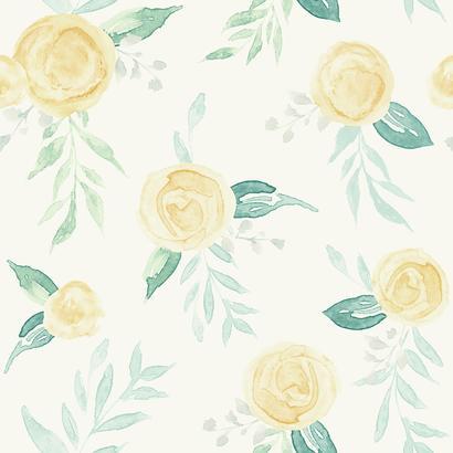 MK1127 Watercolor Roses York Wallpaper