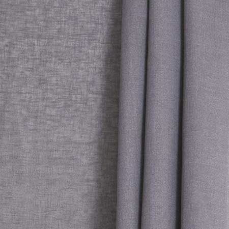 INTO THE CALM Gunmetal Carole Fabric