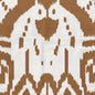 6460-27 ISLAND IKAT Camel II on Tint Quadrille Fabric