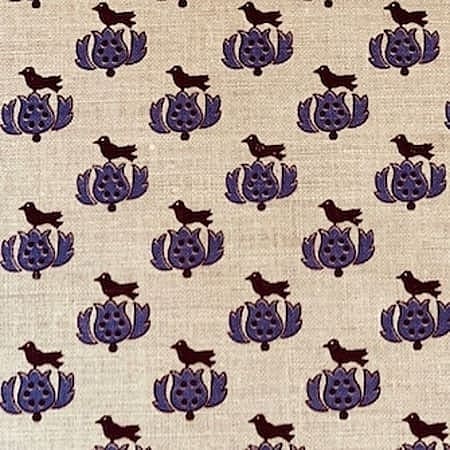 TULIP Violet Katie Ridder Fabric